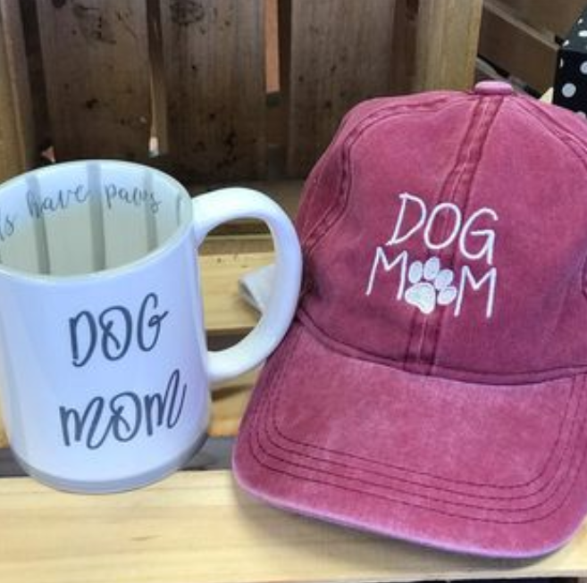 dog mom caps